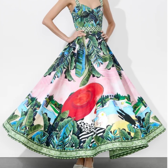 Alice + Olivia Palm Beach Dress - Picture 1 of 7